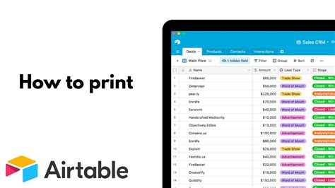 How to Print from Airtable: Exploring the Uncharted Territories of Digital Documentation